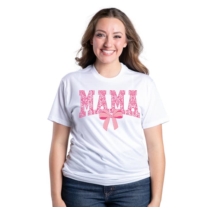 Mama Bow T-Shirt for wholesale by Jane Marie