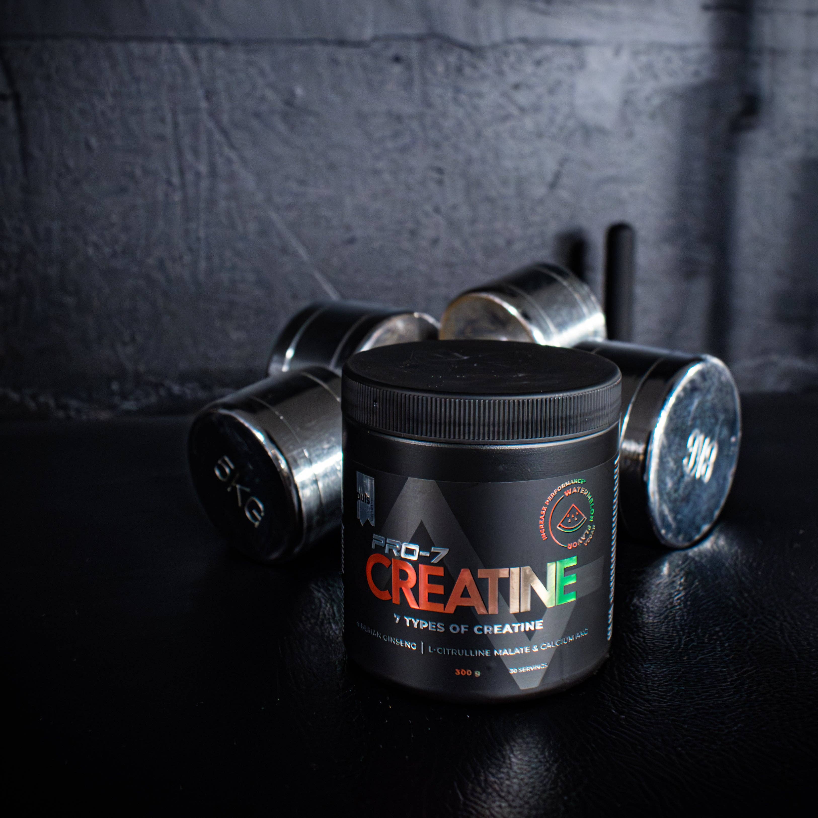 Puls Nutrition - Venta al por mayor Proteínas y superalimentos en polvo - PRO-7 CREATINE Sandía 300g1