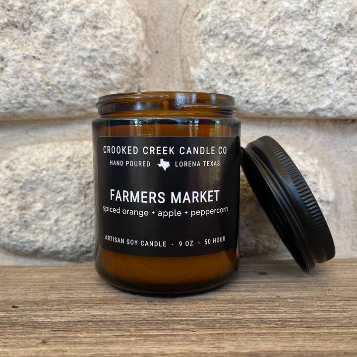 Crooked Creek Candle Co - Vendita all'ingrosso Candela in vasetto - Mercato degli agricoltori2