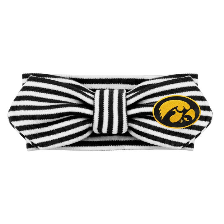 Iowa Hawkeyes Infant and Toddler Hair Knot for wholesale by Creative Knitwear