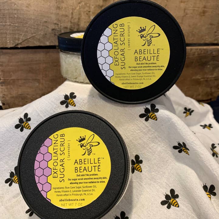 Exfoliating Sugar Scrub for wholesale by Pittsburgh Honey