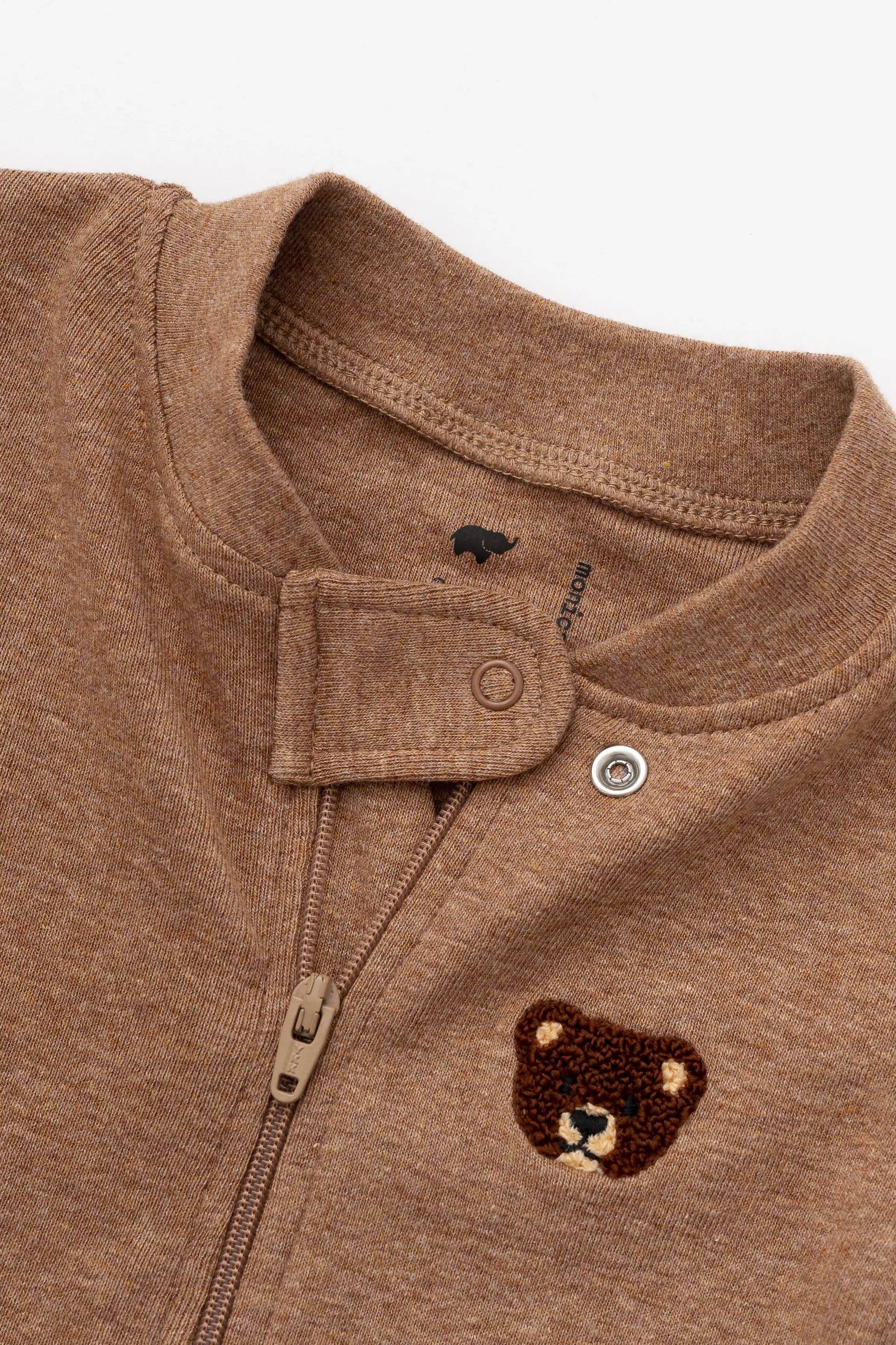 Monica + Andy - Wholesale Sleepsuit - Baby - One-Piece Baby Pajamas_Baby Teddy Bears3