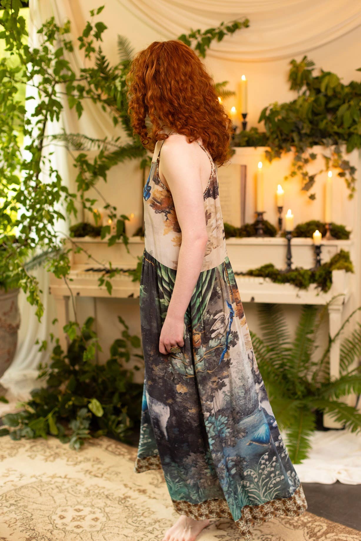 Market of Stars (Worldwide) - Vendita all'ingrosso Vestito - Donna - Teatro dei Sogni Bohéme Abito Lungo Maxi Slip con Cervo2