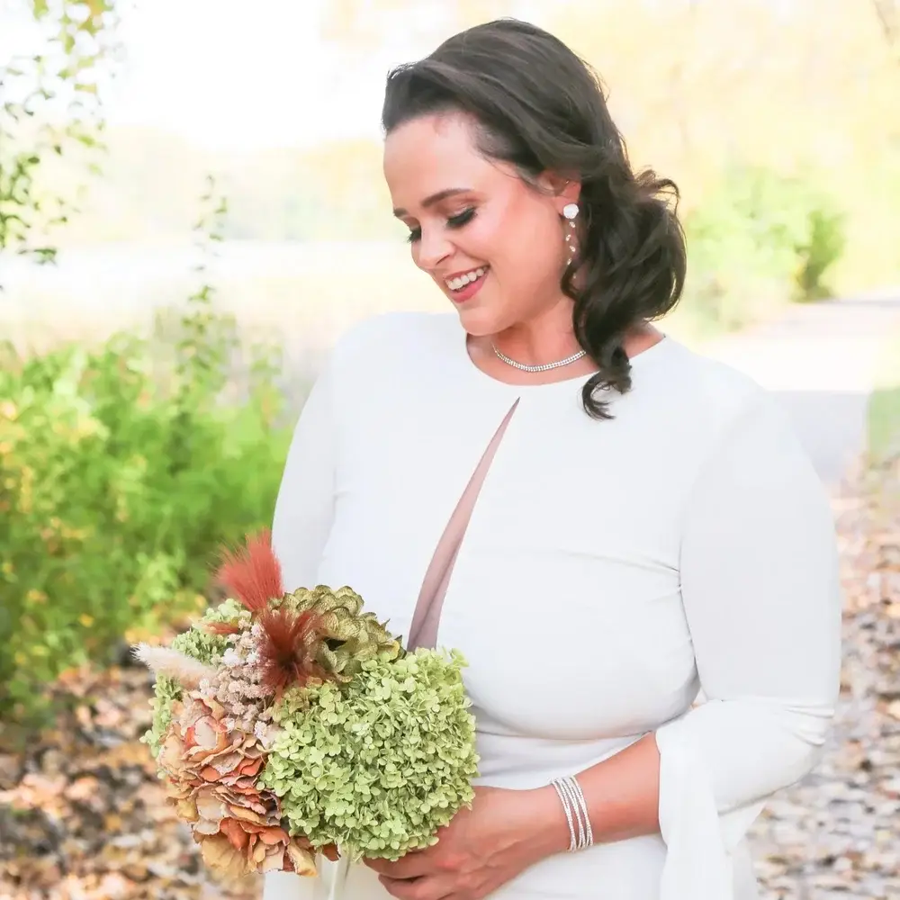 Aqua Essence Co - Wholesale Jewelry Set - Elise Bridal Set | Handcrafted Silver Wedding Jewelry5