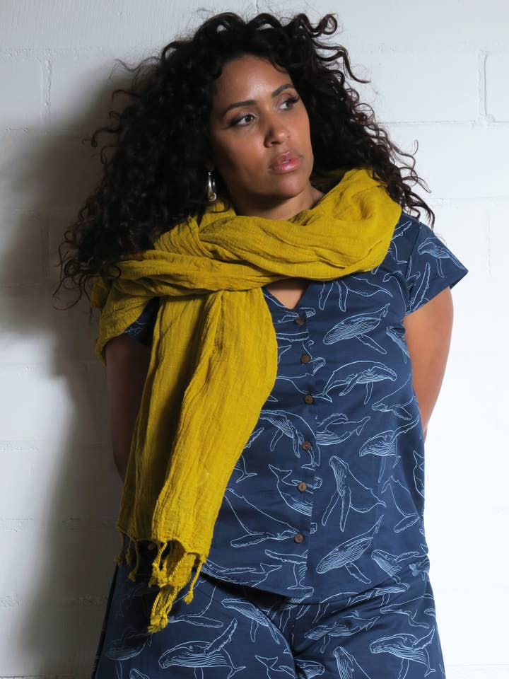 SC04 Natural Cotton Scarf for wholesale by Emma's Emporium