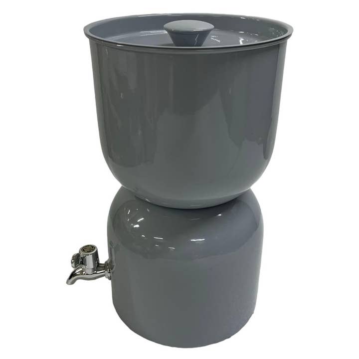 Godinger - Wholesale Drink Dispenser - Godinger Grey Metal Beverage Dispenser