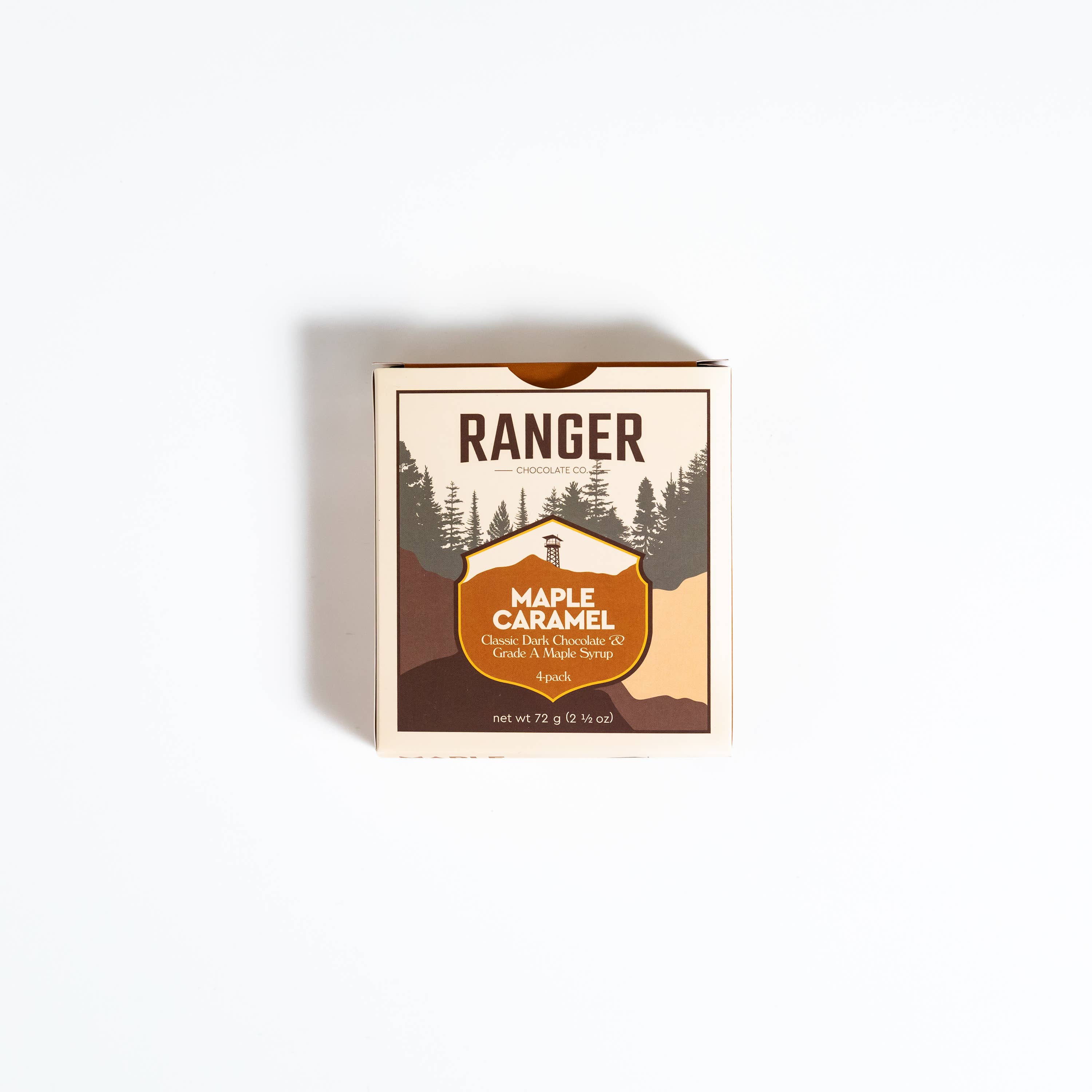 Ranger Chocolate Co. - Wholesale Chocolate Covered Sweets - Maple Caramel