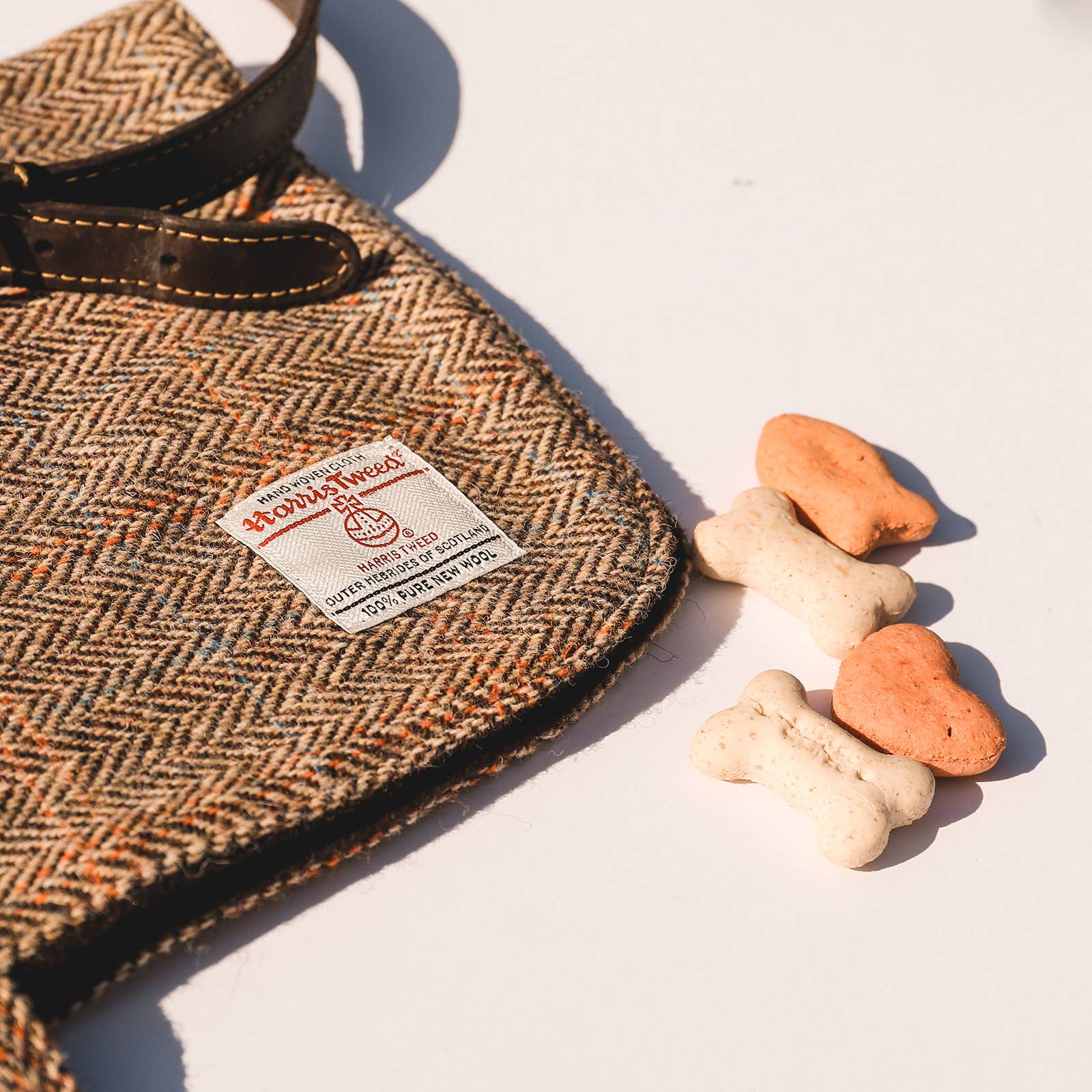 Ibrand - Vente Veste – chien - Veste tartan pour chien en Harris Tweed - Manteau pour animal de compagnie8