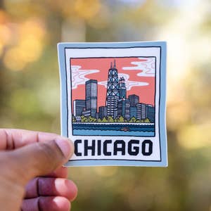 Chicago Travel Essentials - 2-sheet 4.5 x 6 in Sticker Set