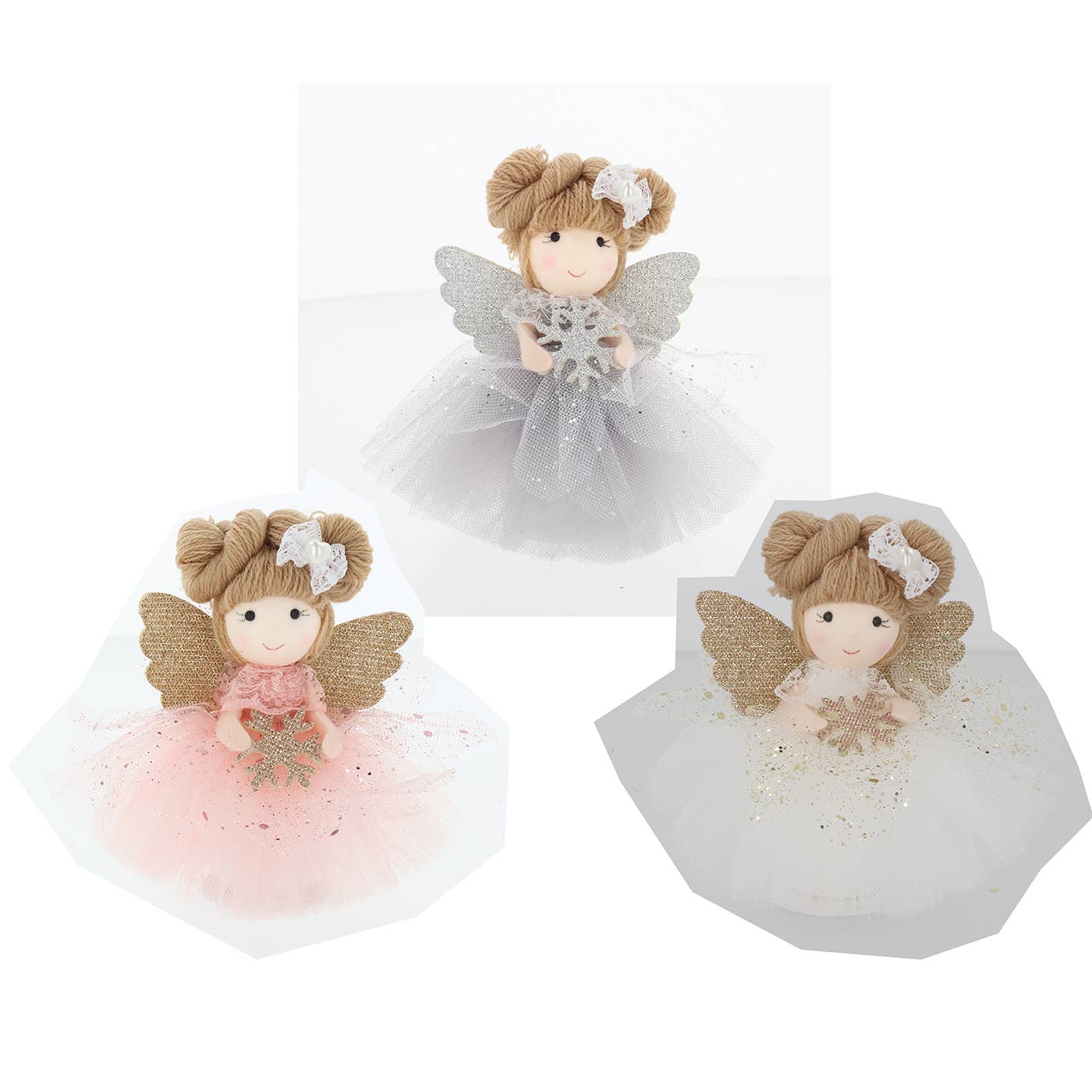 Joe Davies - Wholesale Christmas Decoration - Xmas Flower Petal Fairy Sitting0