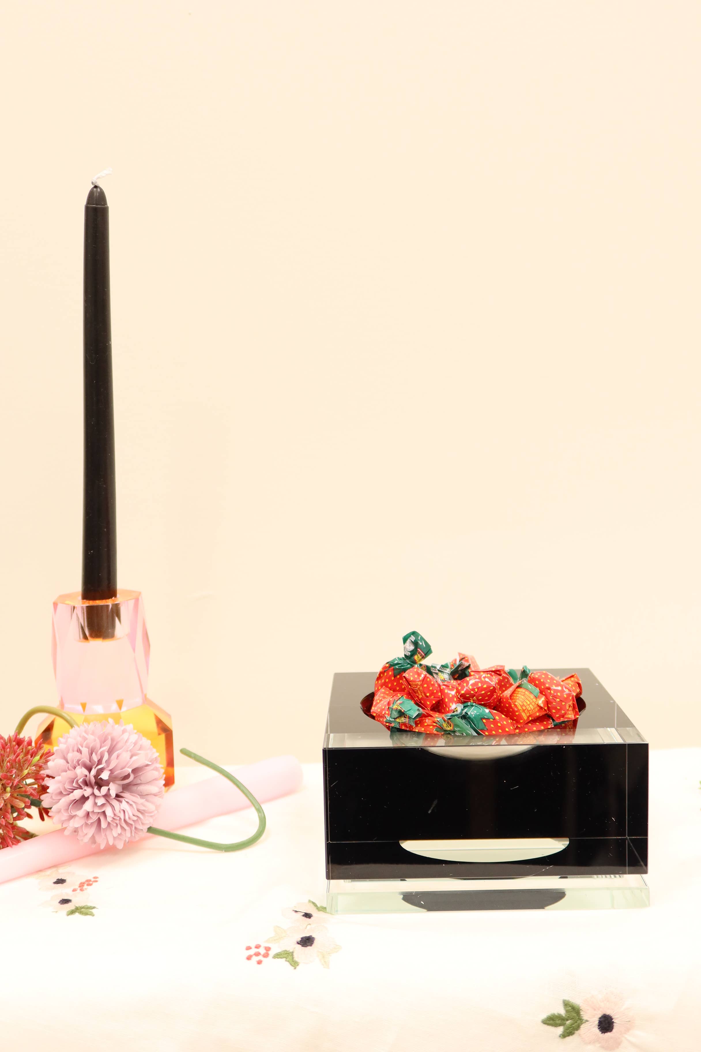 VIVIENCE – wholesale Dekorativ tallrik/fat/skål – Grund Svart Klar Grund Skål5