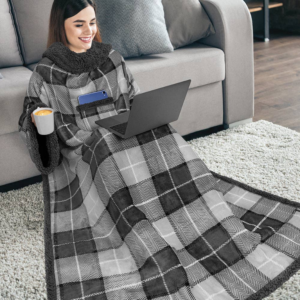Pavilia - Vendita all'ingrosso Plaid - Coperta con maniche - Tasca applicata139