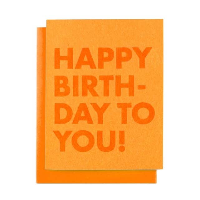 Monochromatic Everyday Phrases - MINI Risograph Card for wholesale by Next Chapter Studio