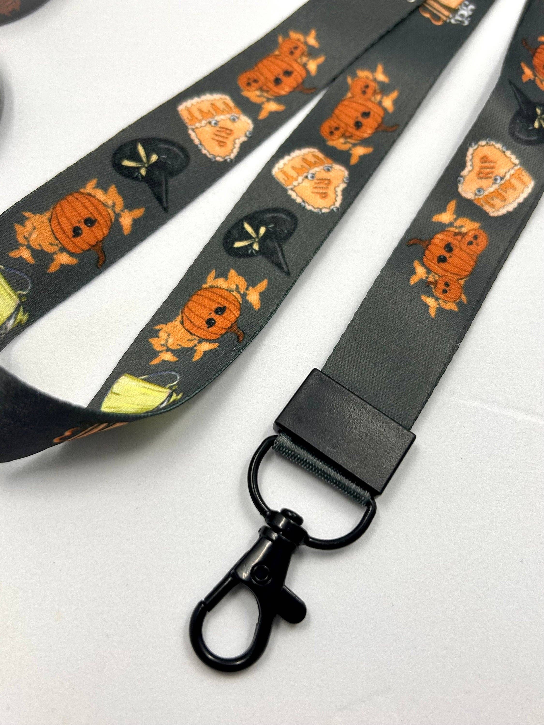 Killerviews – wholesale Lanyard – Women’s – Pumpkin latte Lanyard key chain badge holder