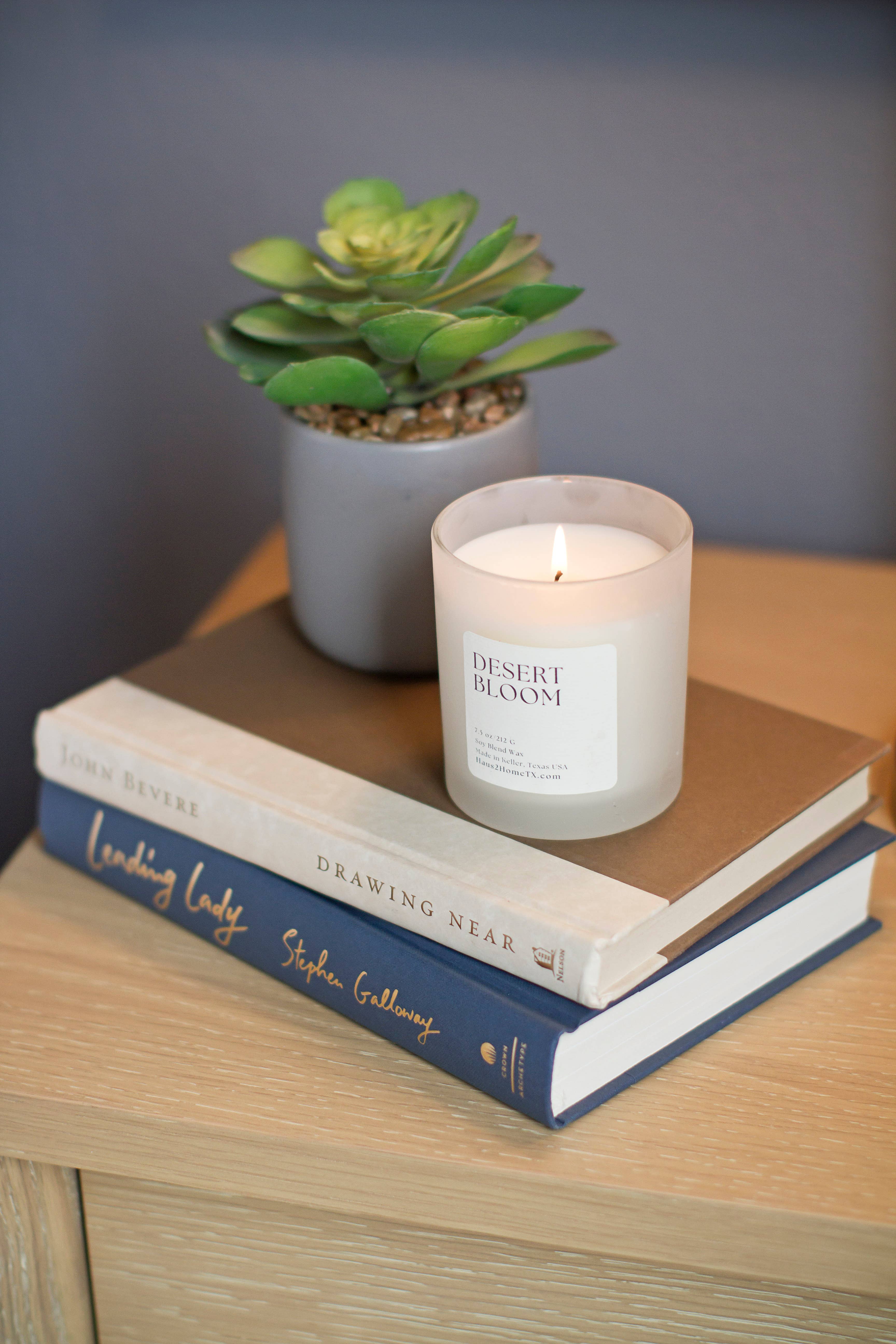 Haus II Home, LLC - Wholesale Jar/Filled Candle - Reusable Terrazzo Candle - Desert Bloom4