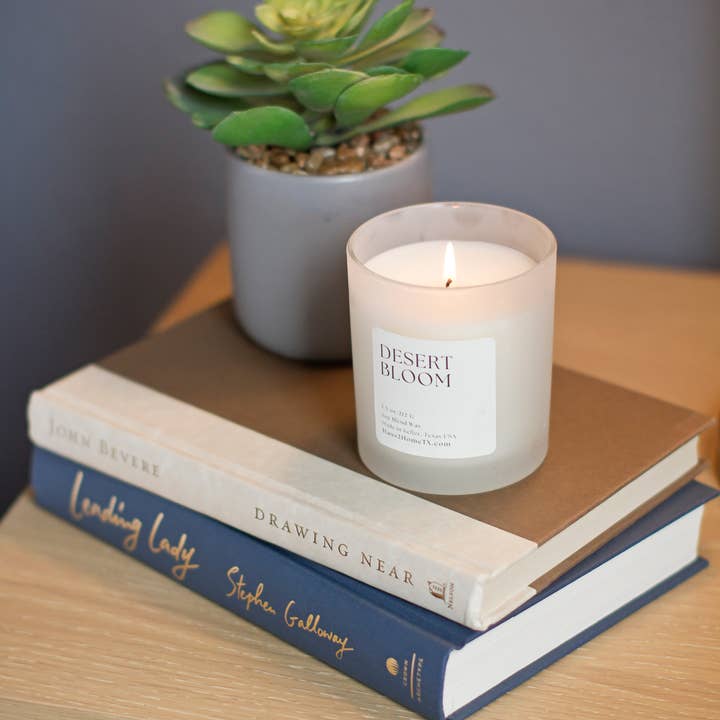 Haus II Home, LLC - Wholesale Jar/Filled Candle - Reusable Terrazzo Candle - Desert Bloom4