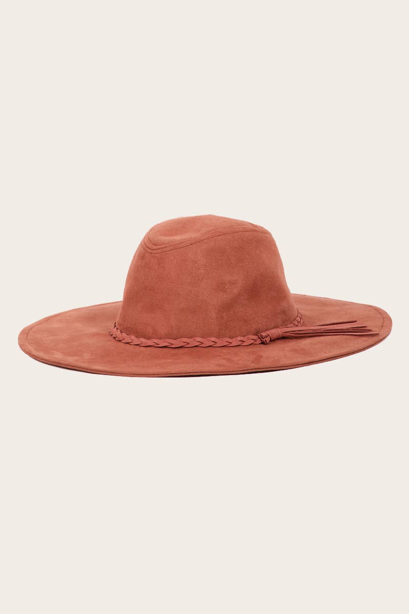 Anarchy Street – Großhandel Fedora-Hut – Damen – Geflochtener Wildleder-Modehut9