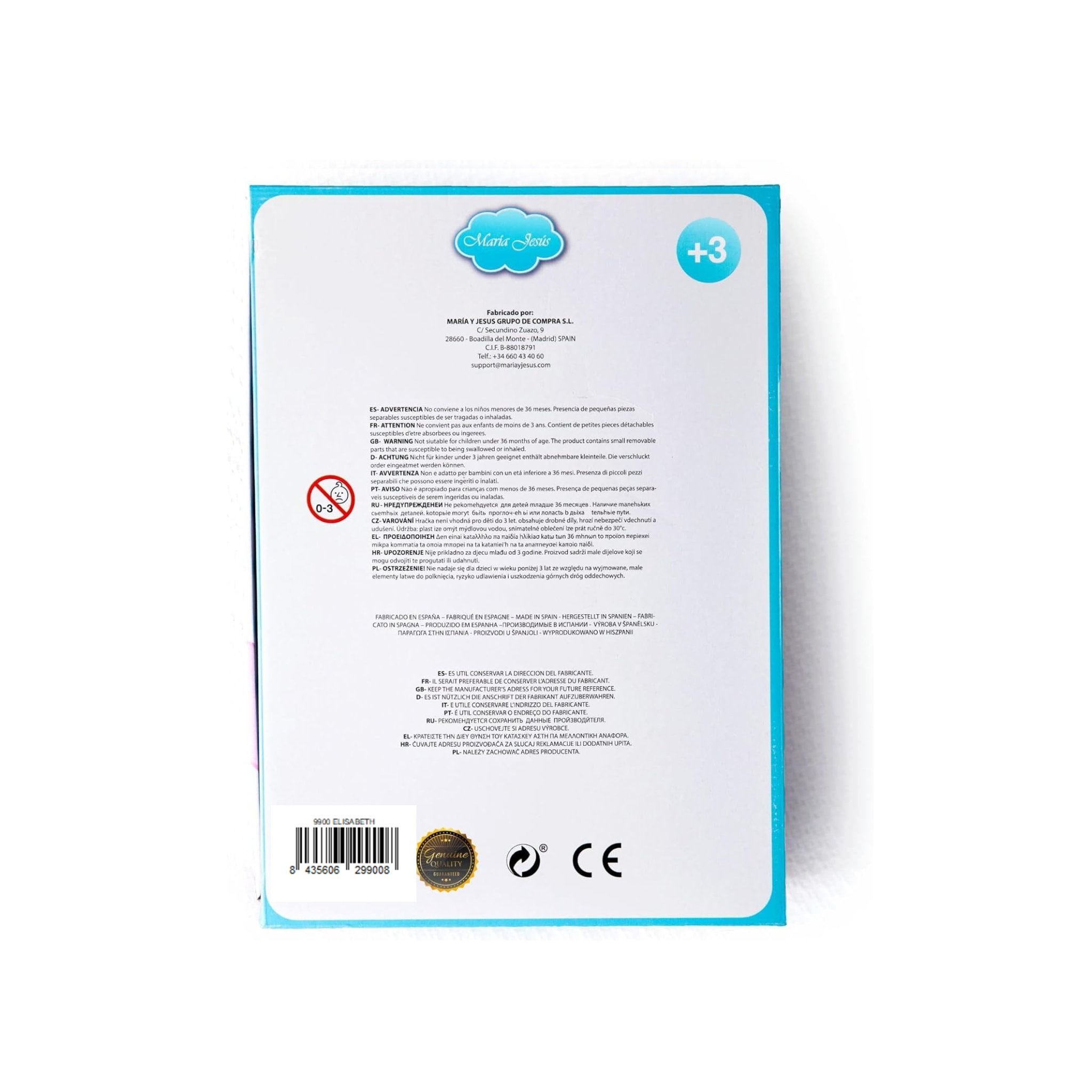 Maria & Jesus - Wholesale Pop - Kinderen - Reborn babypop - Elizabeth7