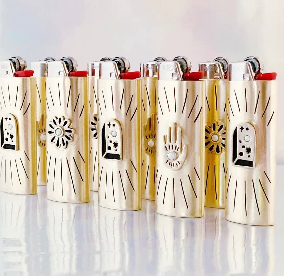 Therese Kuempel Jewelry - Wholesale Lighter - Big Bang Lighter Case with Black Onyx1