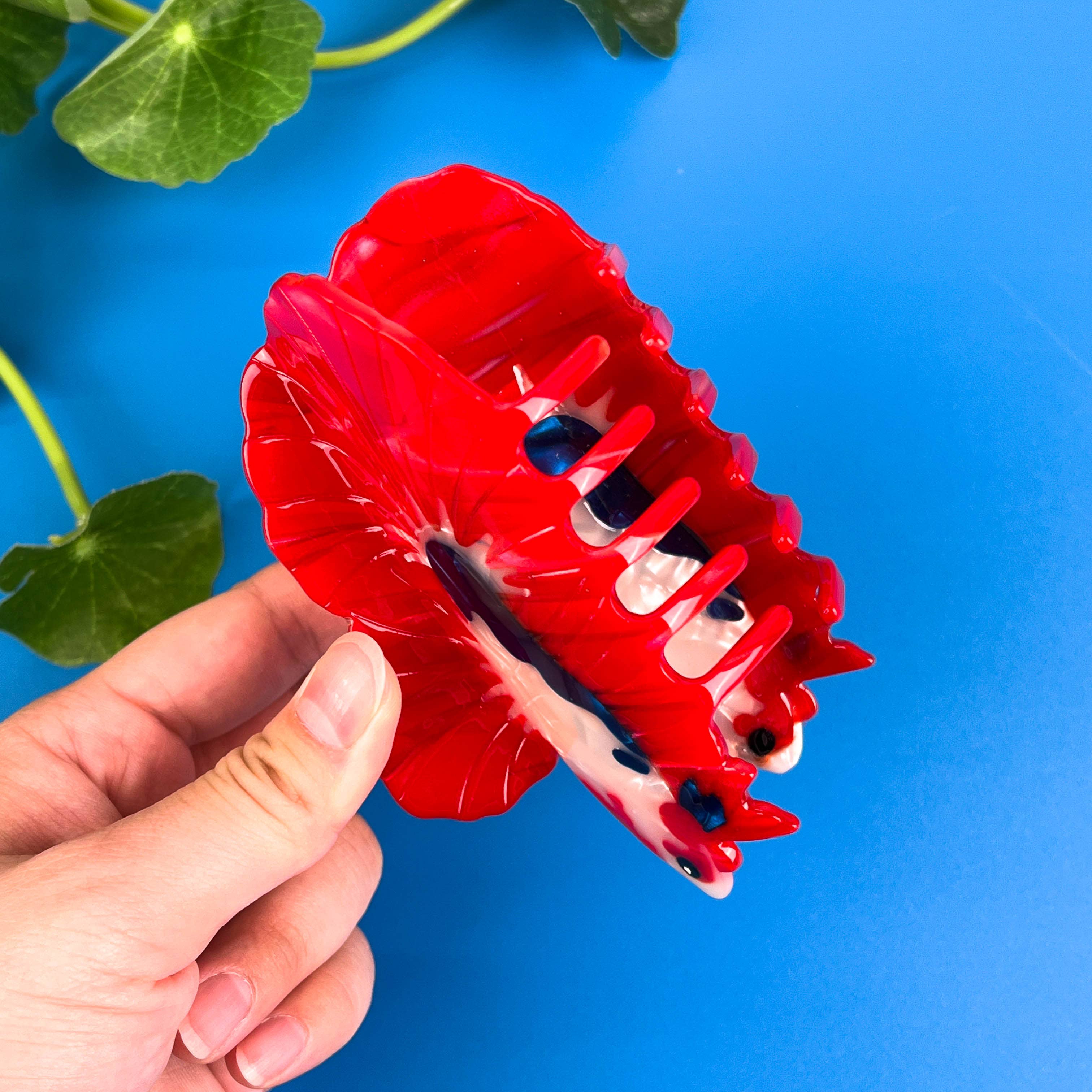 TheDivaSoap - Vendita all'ingrosso Fermaglio per capelli - Donna - Pinza per capelli media Betta Fish, serie Ocean4