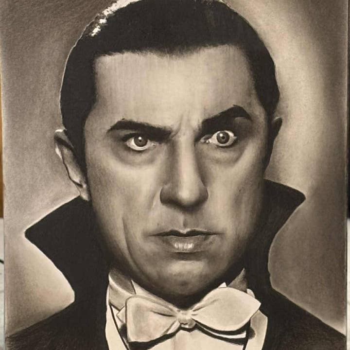 ORIGINAL Nosferatu Dracula Art Print Universal Horror Wall Hanging for wholesale by Witchcrafted in MI