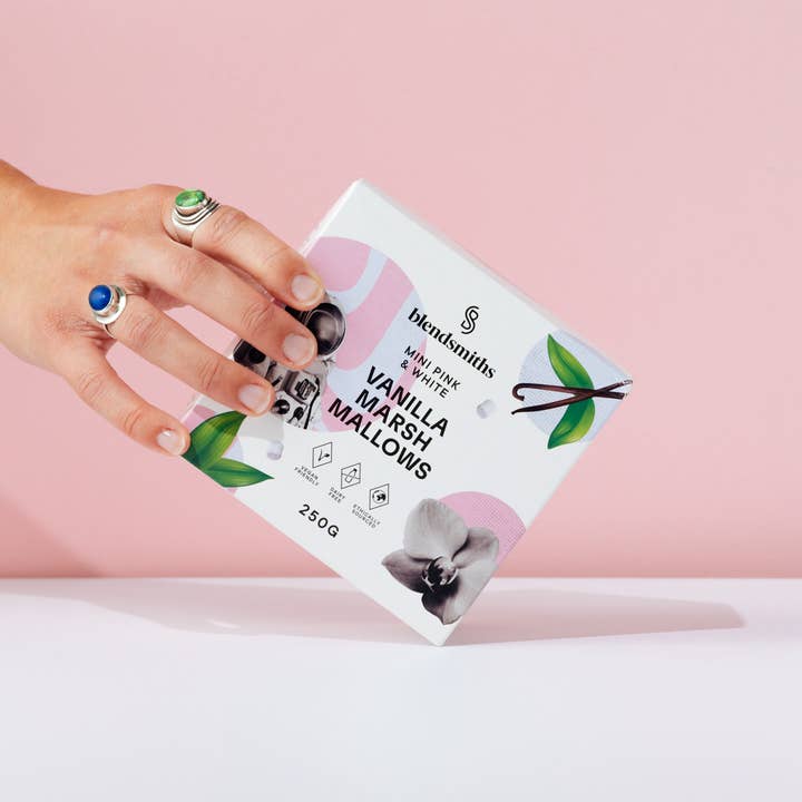 Marshmallows Vegan de Baunilha por atacado de Blendsmiths Drinkmakers