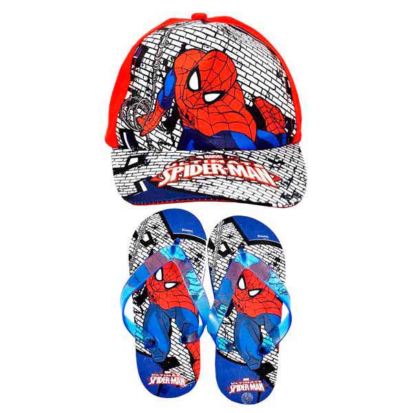 Mastoys, S.L. - Wholesale Baseball Cap - Kids - Spiderman Summer Set (cap plus flip flops) - 931500