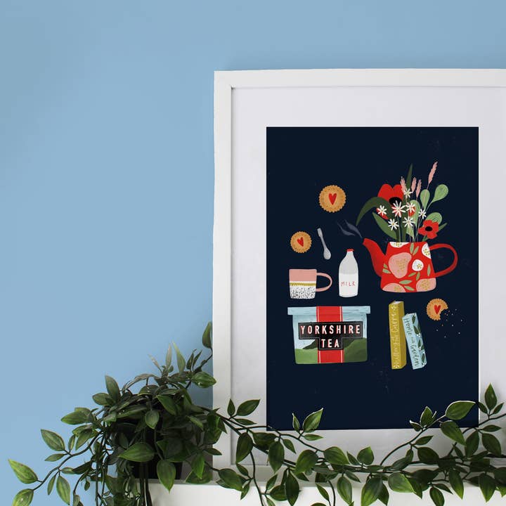 Lucy Hook Designs – wholesale Art print – Have a Cuppa Print