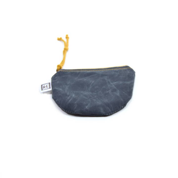 Rachel Elise Studio - Wholesale Coin Purse - Women's - Coin Purse - Waxed Canvas // Vegan Coin Pouch2