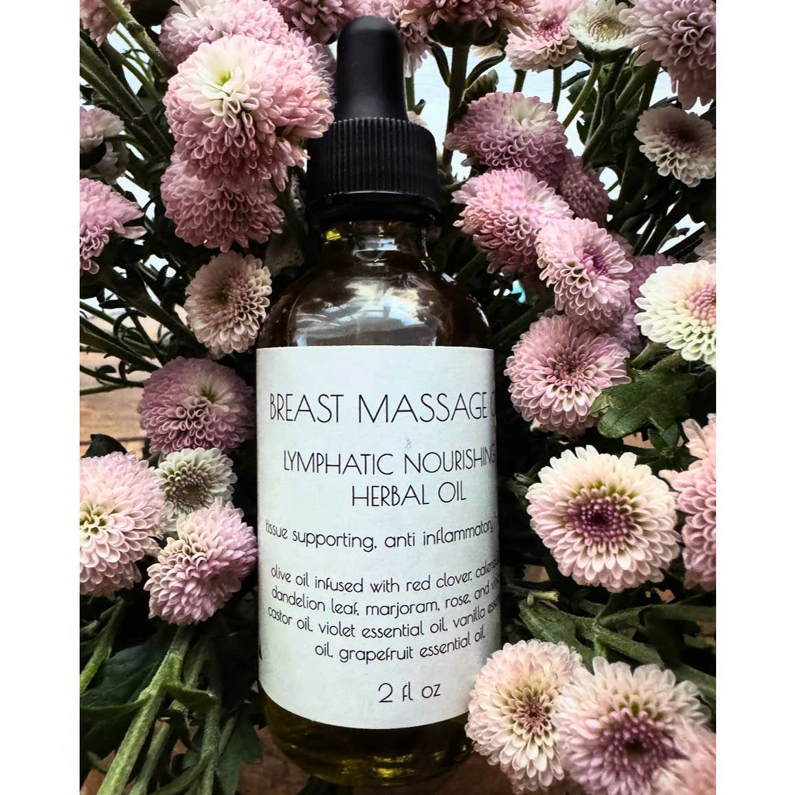 Sister Herb - Wholesale Massage Oil/Gel - Lymphatic Breast Massage Oil1