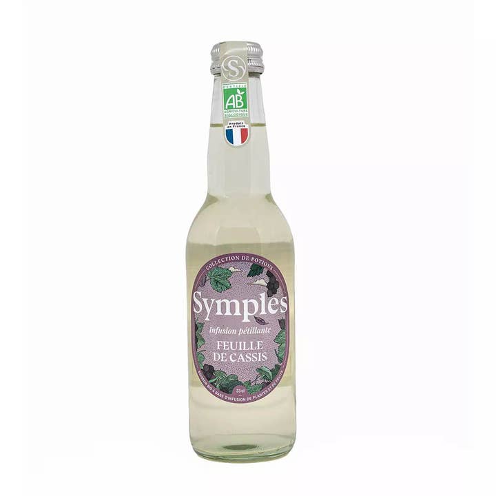 Organic sparkling basil ice tea - 33 cl for wholesale by Biovista