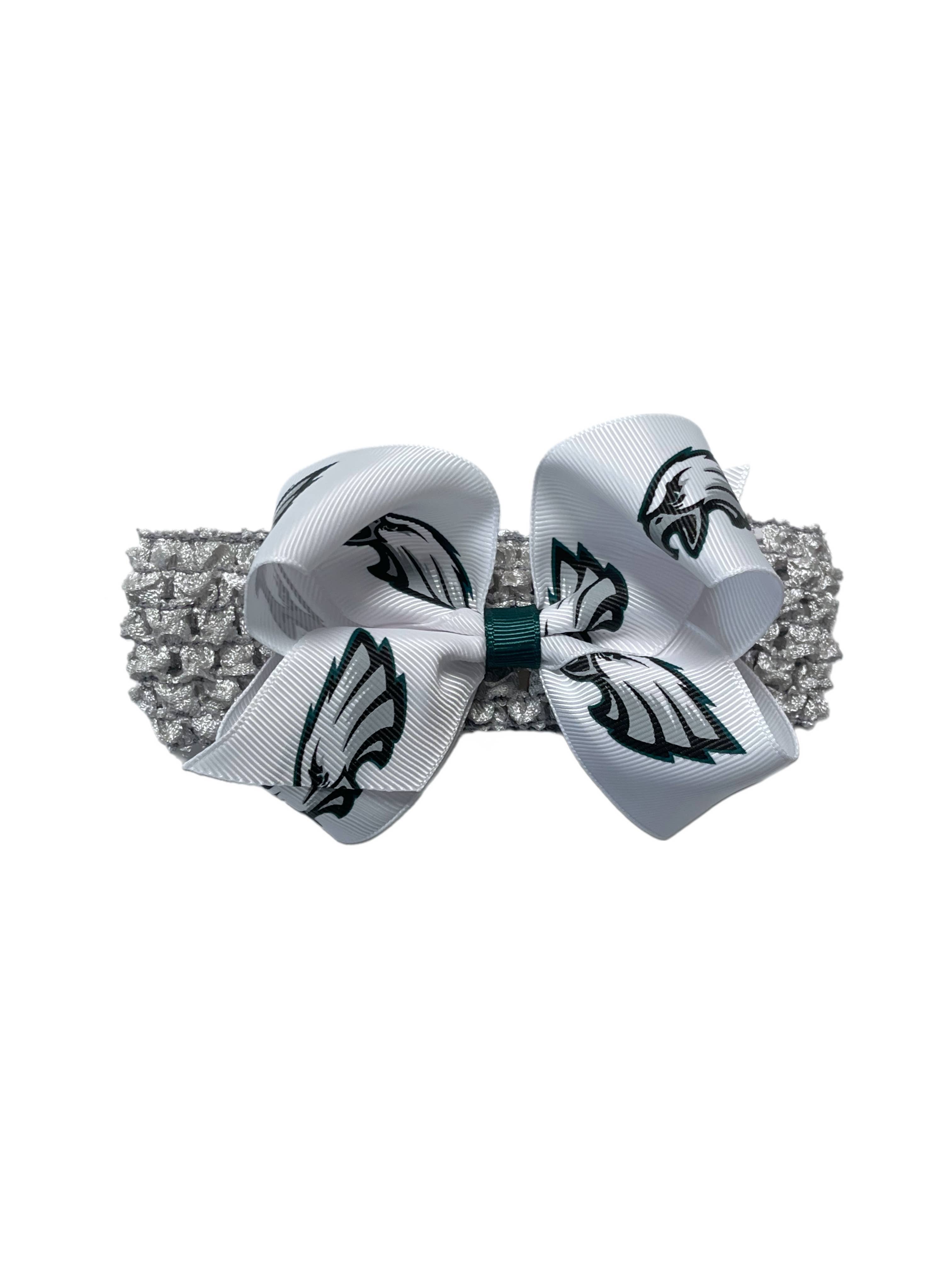 USA Licensed Bows and Accessories – wholesale Fashion headband – women's – Crochet Headband W/ Junior Bow #2643