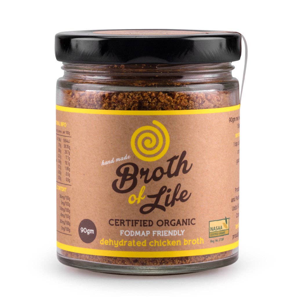 Broth of Life - Wholesale Broth - FODMAP Chicken Bone Broth (organic)0