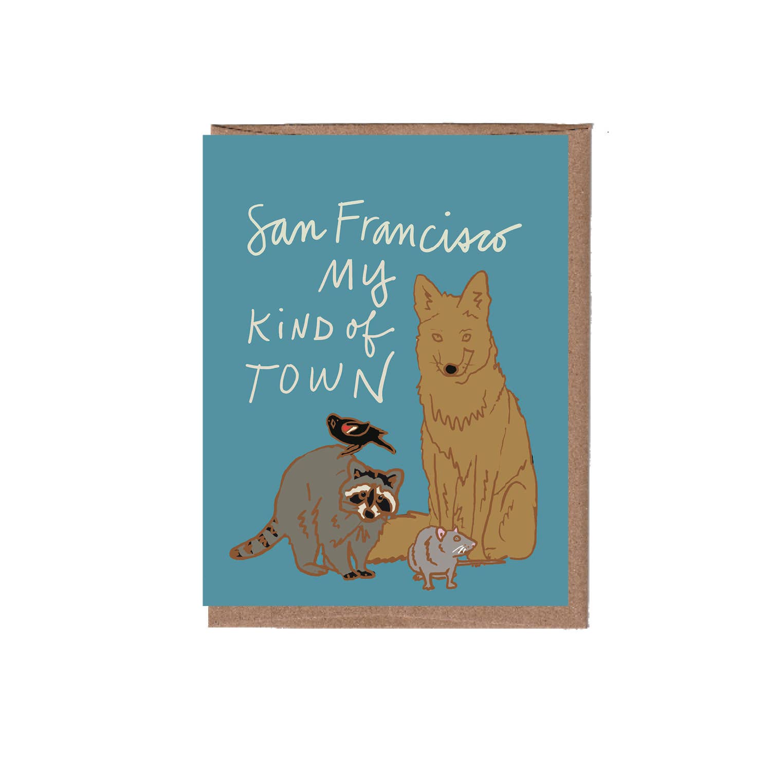 La Familia Green - Vente Carte de vœux classique - Carte de vœux My Kind of Town, ville/État2