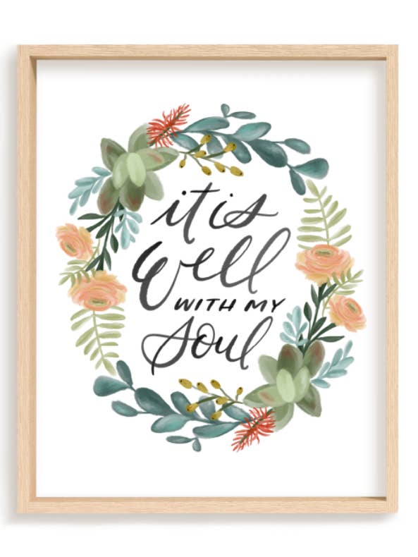 Es ist gut mit meiner Seele Print für den Großhandel von Loveall Design Co.