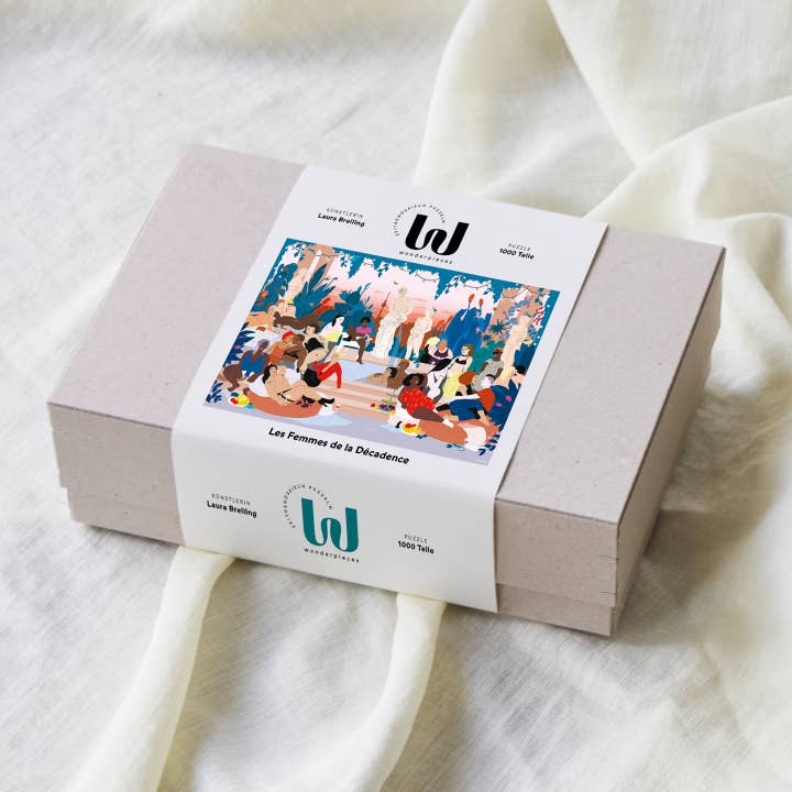 Wonderpieces - Wholesale Puzzle - Adult - »Les Femmes de la Décadence« Puzzle | Laura Breiling1