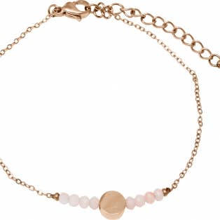 Bracciale con piastrine in acciaio inossidabile Rose Rose per la vendita all'ingrosso da parte di Style Republic - Carsten Maletz