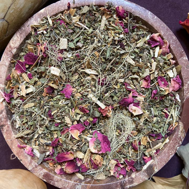 Decision Clarity Herbal Blend, All Natural Blend, Incense for wholesale by Triple Goddess Craft