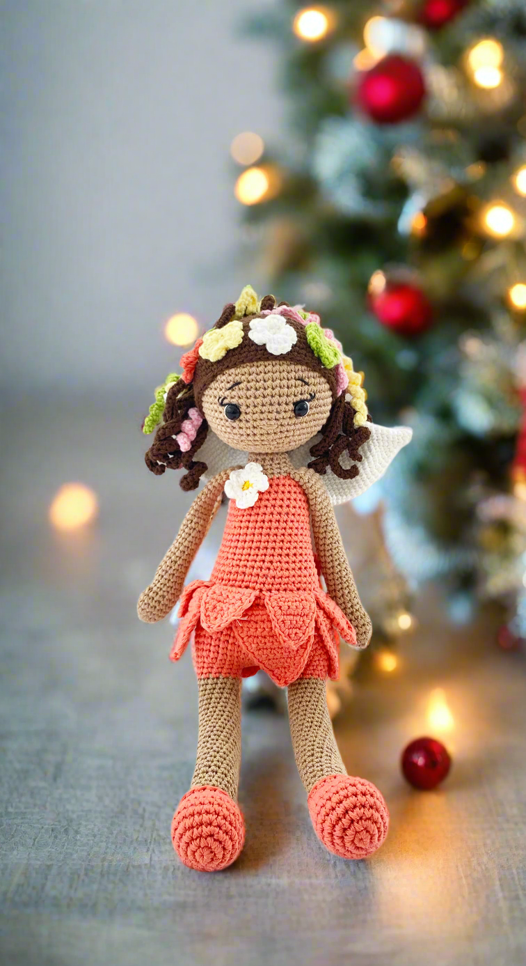 Ikuzi Dolls - Wholesale Doll - Kids - Orange Fairy Doll4