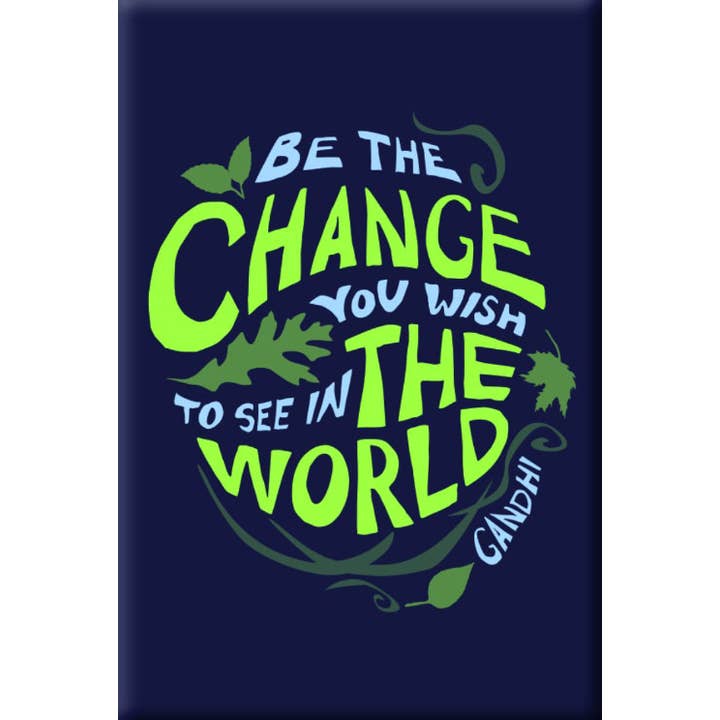 Magnet - Change the World for wholesale by Syracuse Cultural Workers