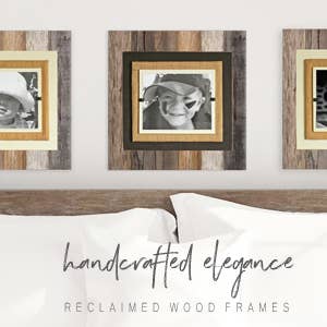 Beach Frames LLC – Engroshandel Billedramme – A1 Moderne ramme i bondegårdsstil m/ creme- og burlap-bagplader8