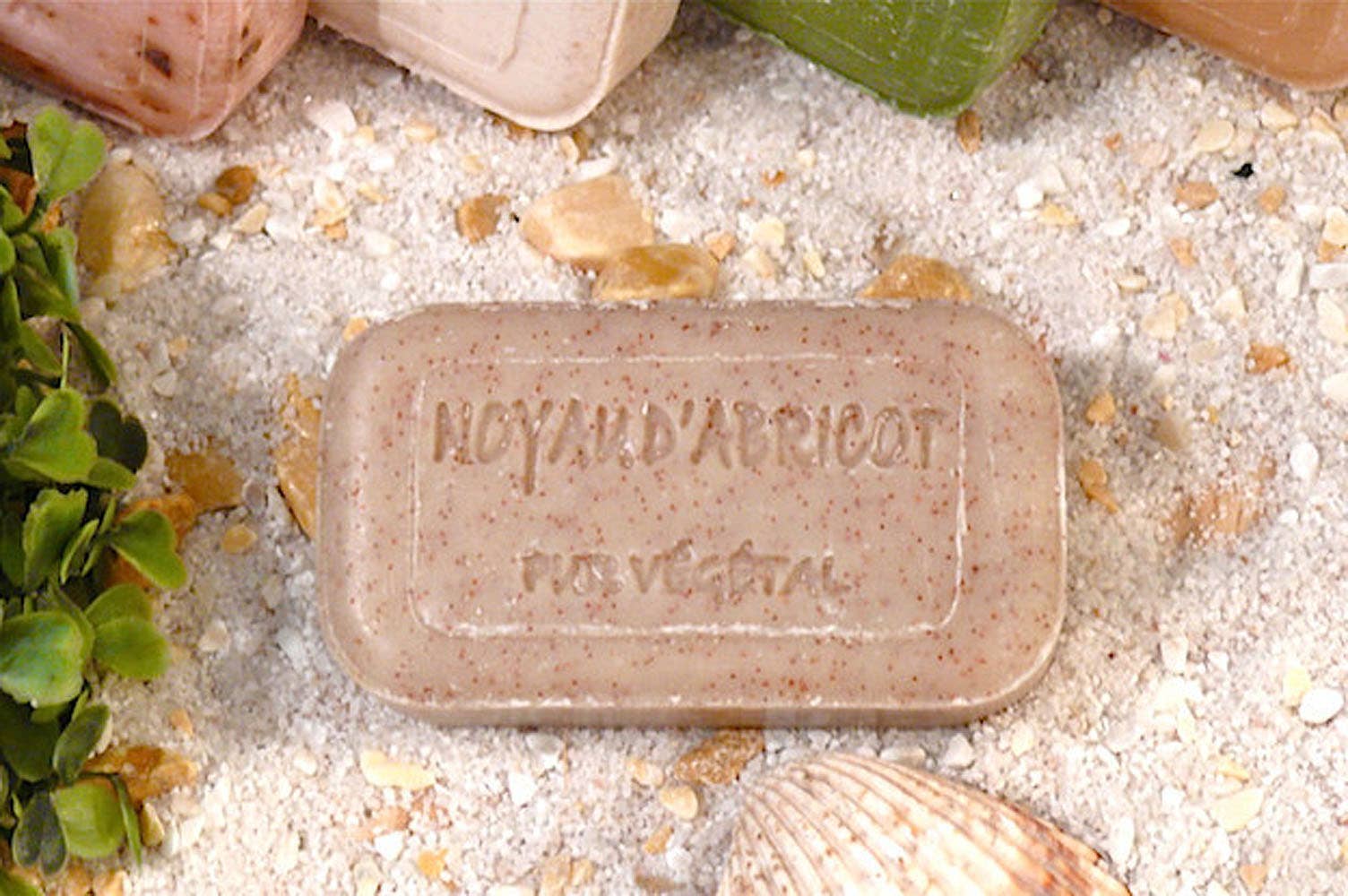 olivenholz-erleben – wholesale Tvål – Handgjord tvål 100 g ren grönsaksdoft ”aprikos”4