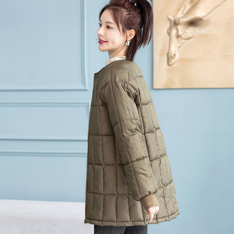 Marayn - Wholesale Parka - Women's - Chic 2025 Detachable Liner MidLength Winter Parka34