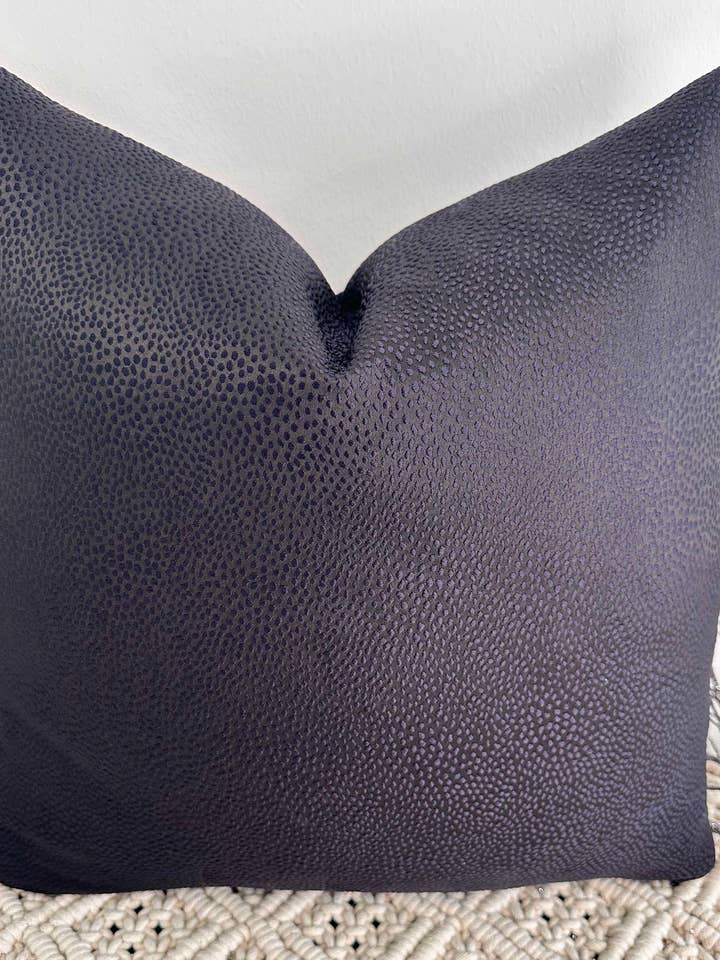 The Couture Cushion - The Black Borboletta Style No. 189 for wholesale by The Couture Cushion