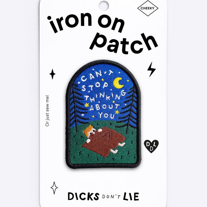 Dicks Don't Lie - Wholesale Patch - Iron-On Patch – Can't stop thinking about you3