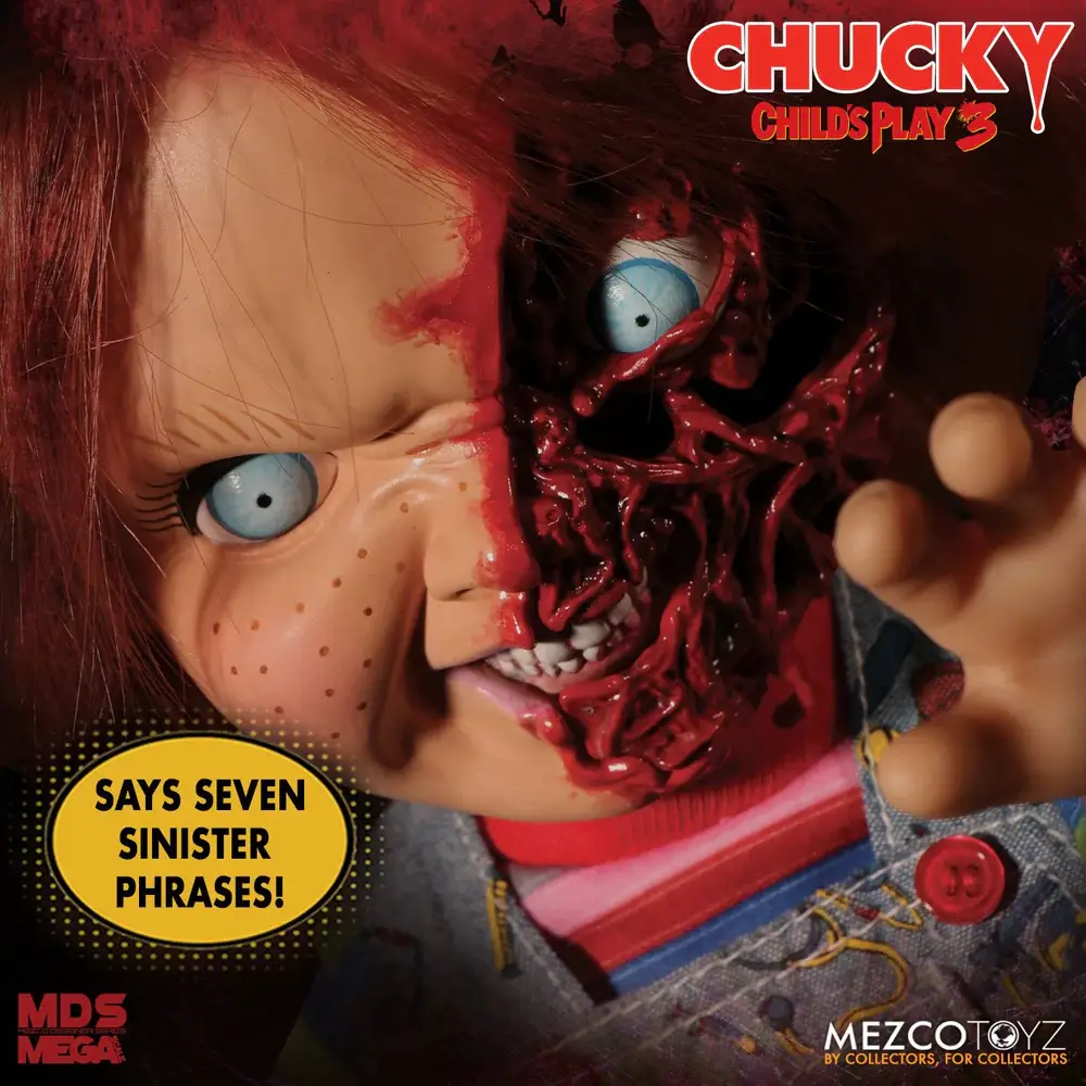 Close Up GmbH – wholesale Docka - Barn – Child's Play Chucky-dukke 38 cm med talande pizzaface3