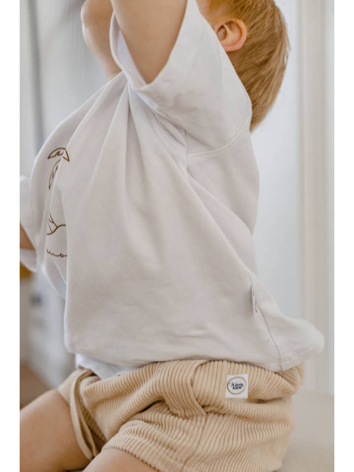 Woven Kids - Wholesale Shorts – Kids - Corduroy Shorts Sand9