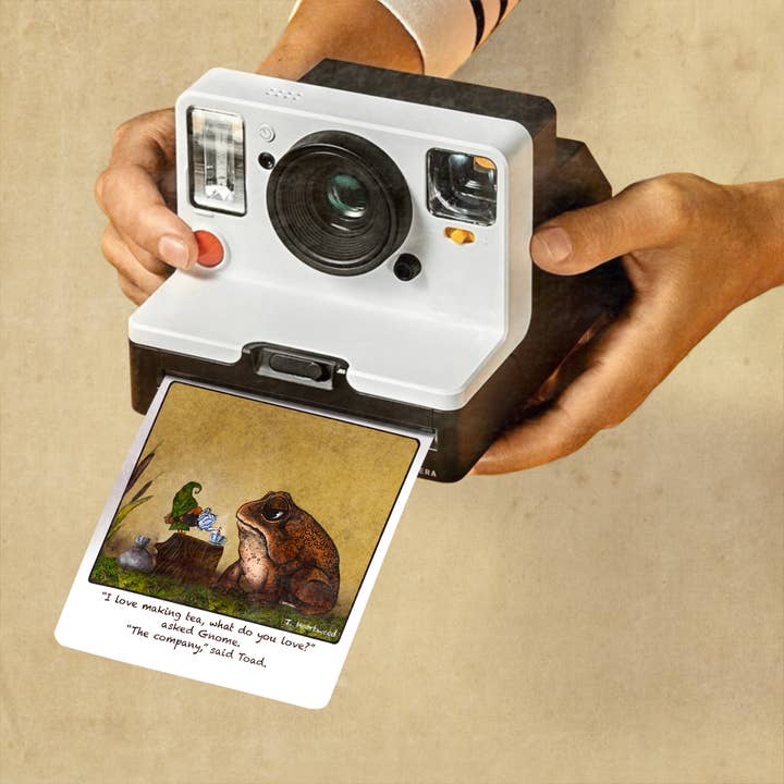 Dafri Studios - Wholesale Encouragement Card - The Company “Gnome&Toad” Polaroid Collection1