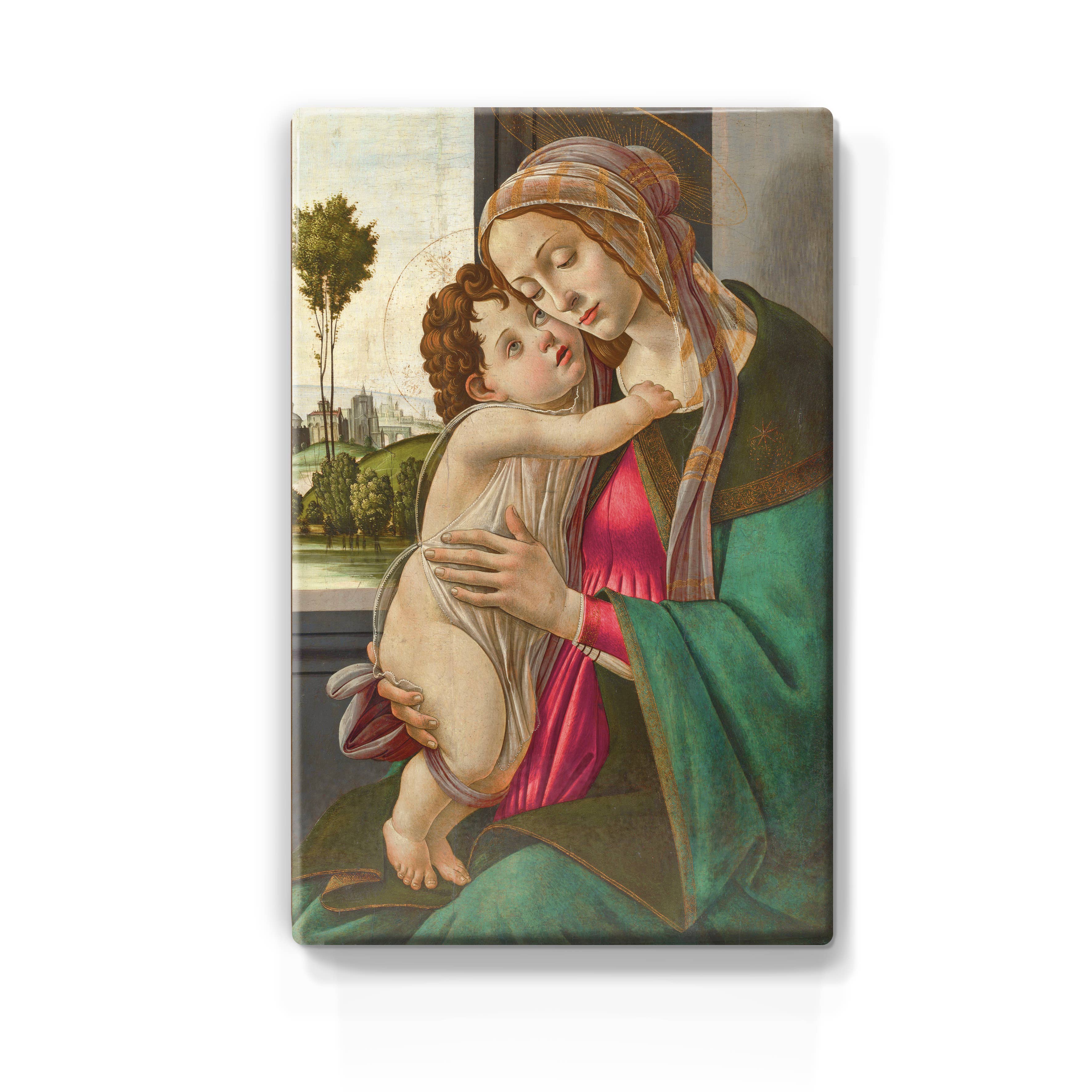 Laqueprint – wholesale Konsttryck – Laqueprint - Madonna med barnet av Sandro Botticelli4