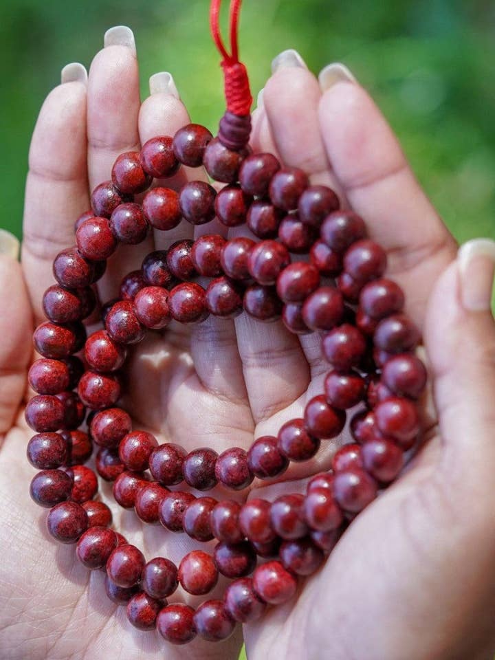 Unisex Rosewood Mala for wholesale by Himalayas Shop